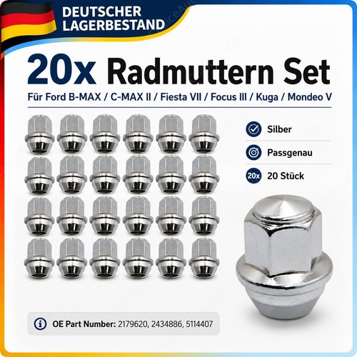 20x felgenschrauben für - felgenschrauben, ford